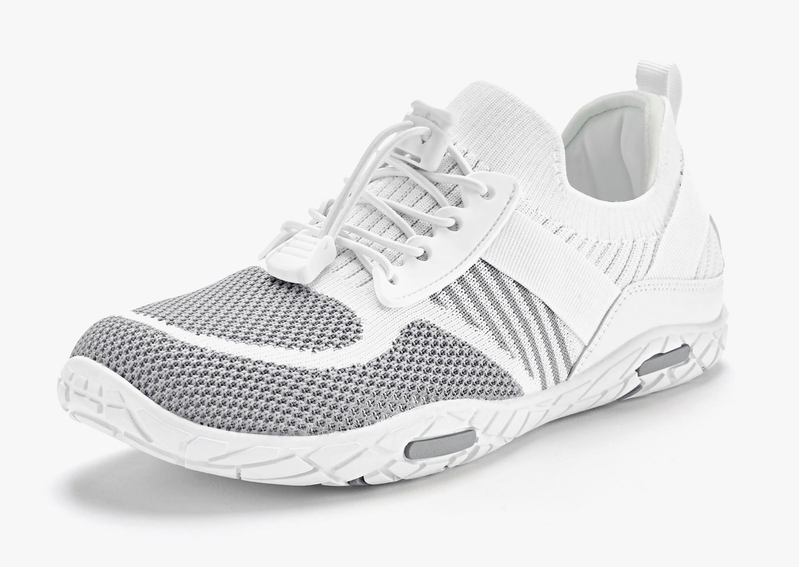 LASCANA Sneaker - weiß/hellgrau