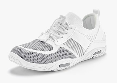 LASCANA Sneaker - weiß/hellgrau