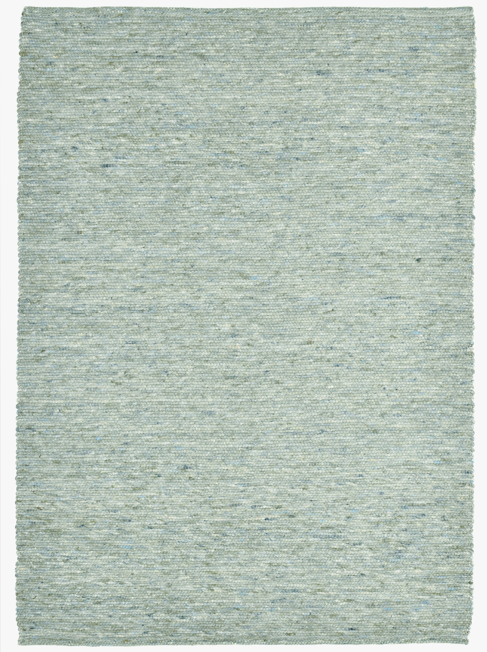 Theko Handwebteppich - grün