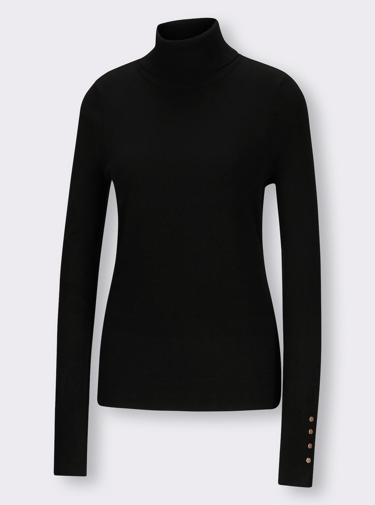 heine Rollkragenpullover - schwarz