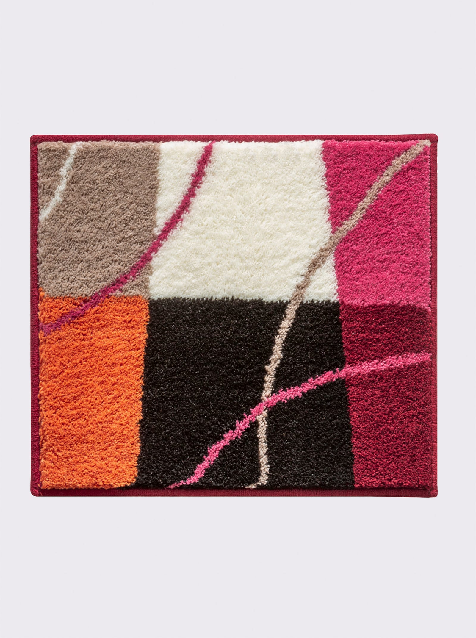 Grund Tapis de bain - fuchsia-orange