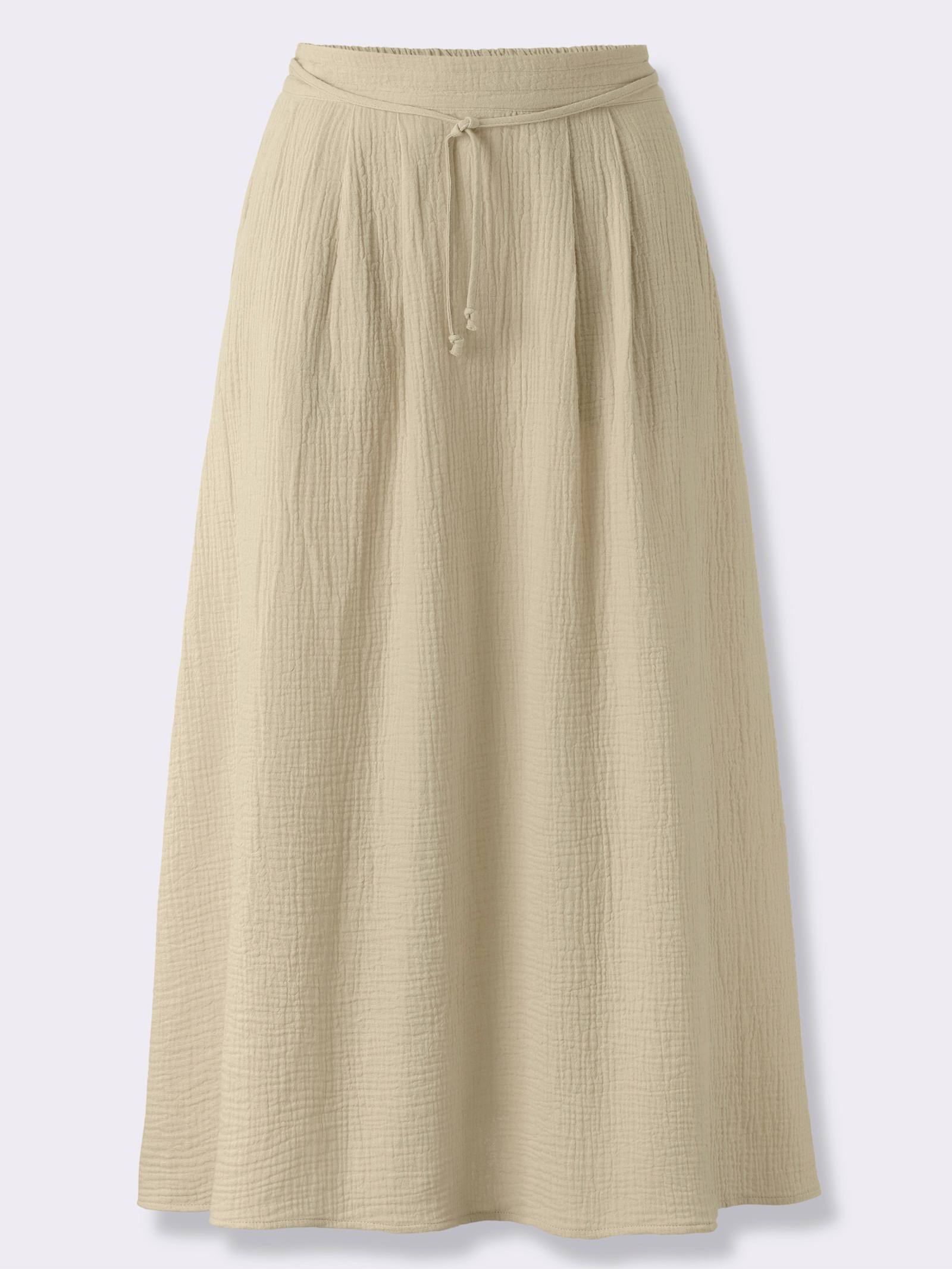 Schlupfrock in Musselin-Qualität - sand