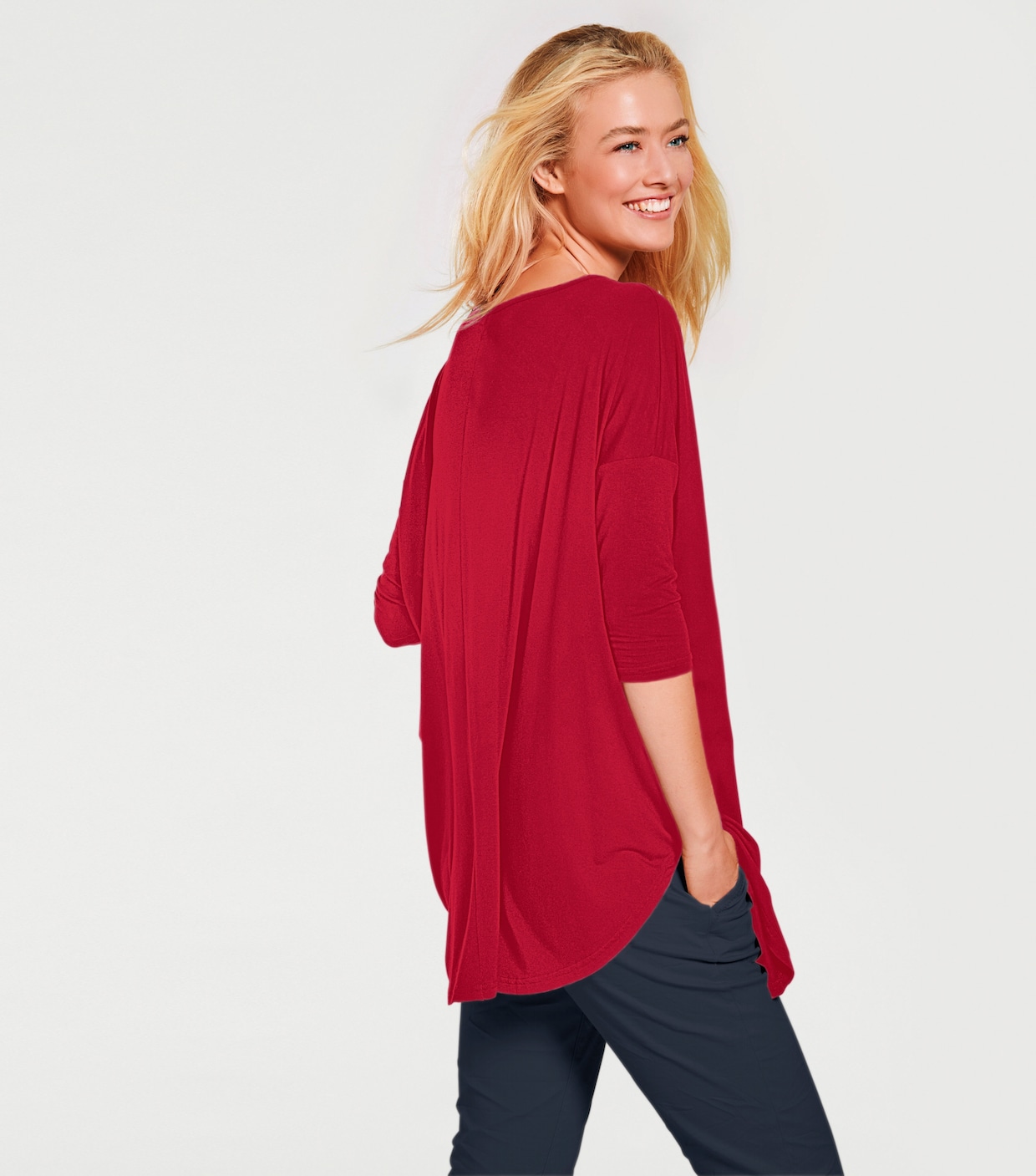 heine Oversized shirt - rood
