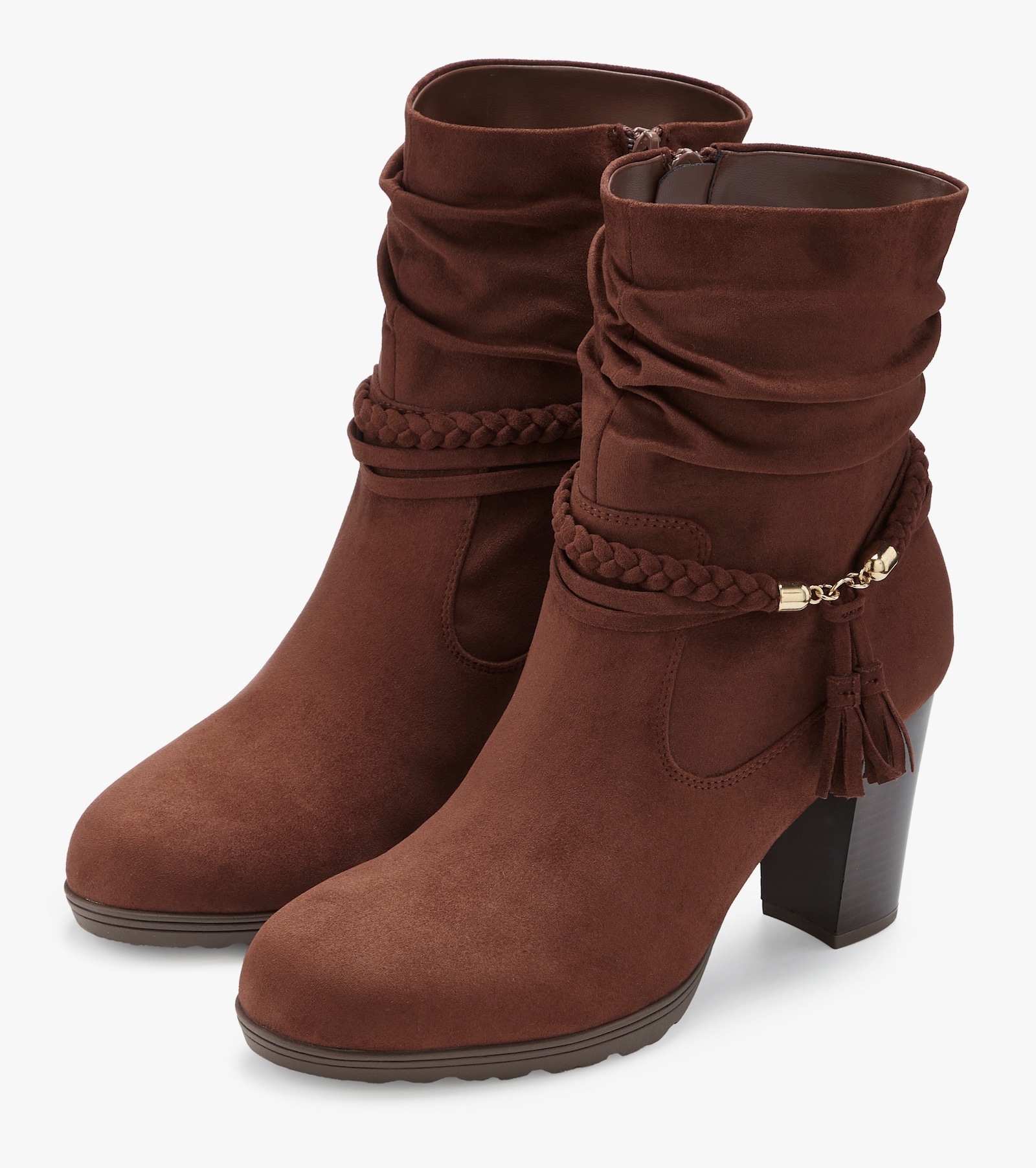 LASCANA Bottines - marron foncé