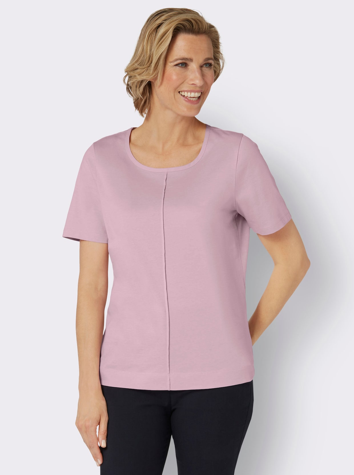 Shirt met korte mouwen - roze