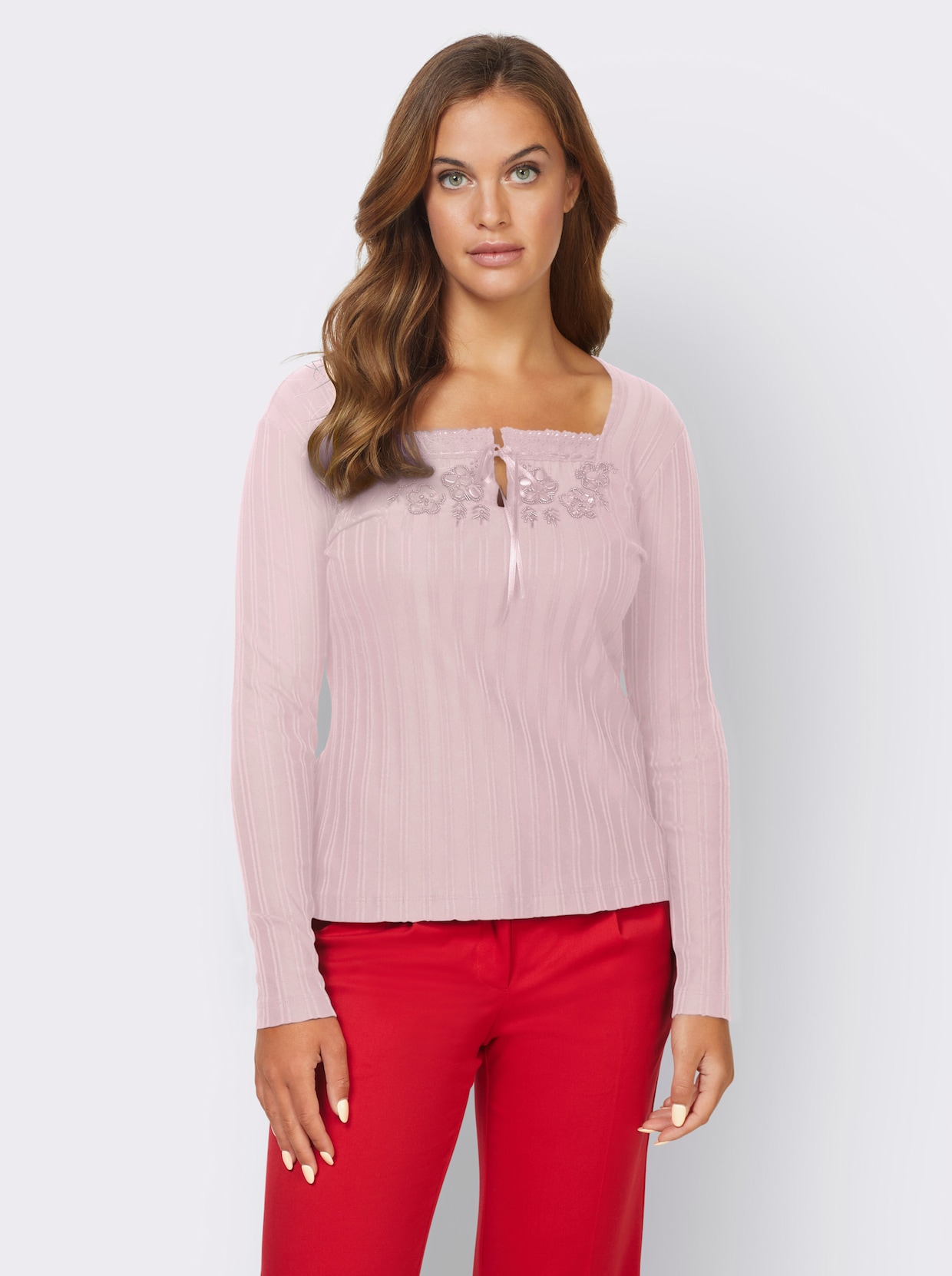 heine Shirt met lange mouwen - roze