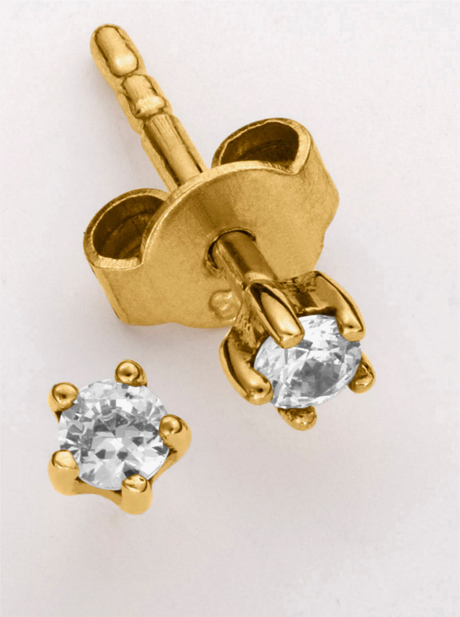 Ohrstecker - Gelbgold 375