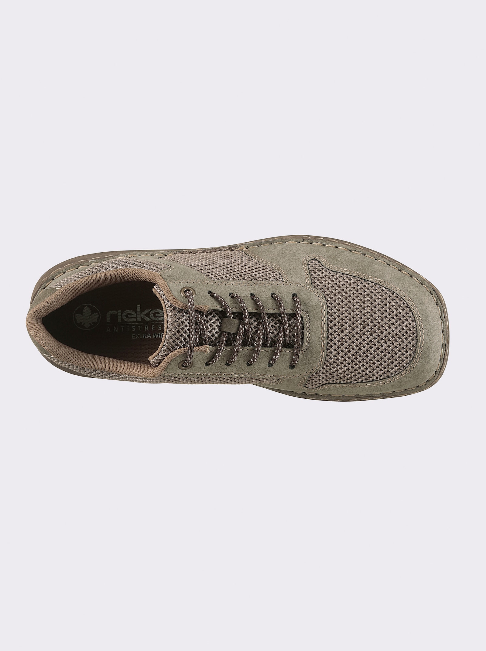 Rieker Sneaker für kräftige Füsse - hellgrau