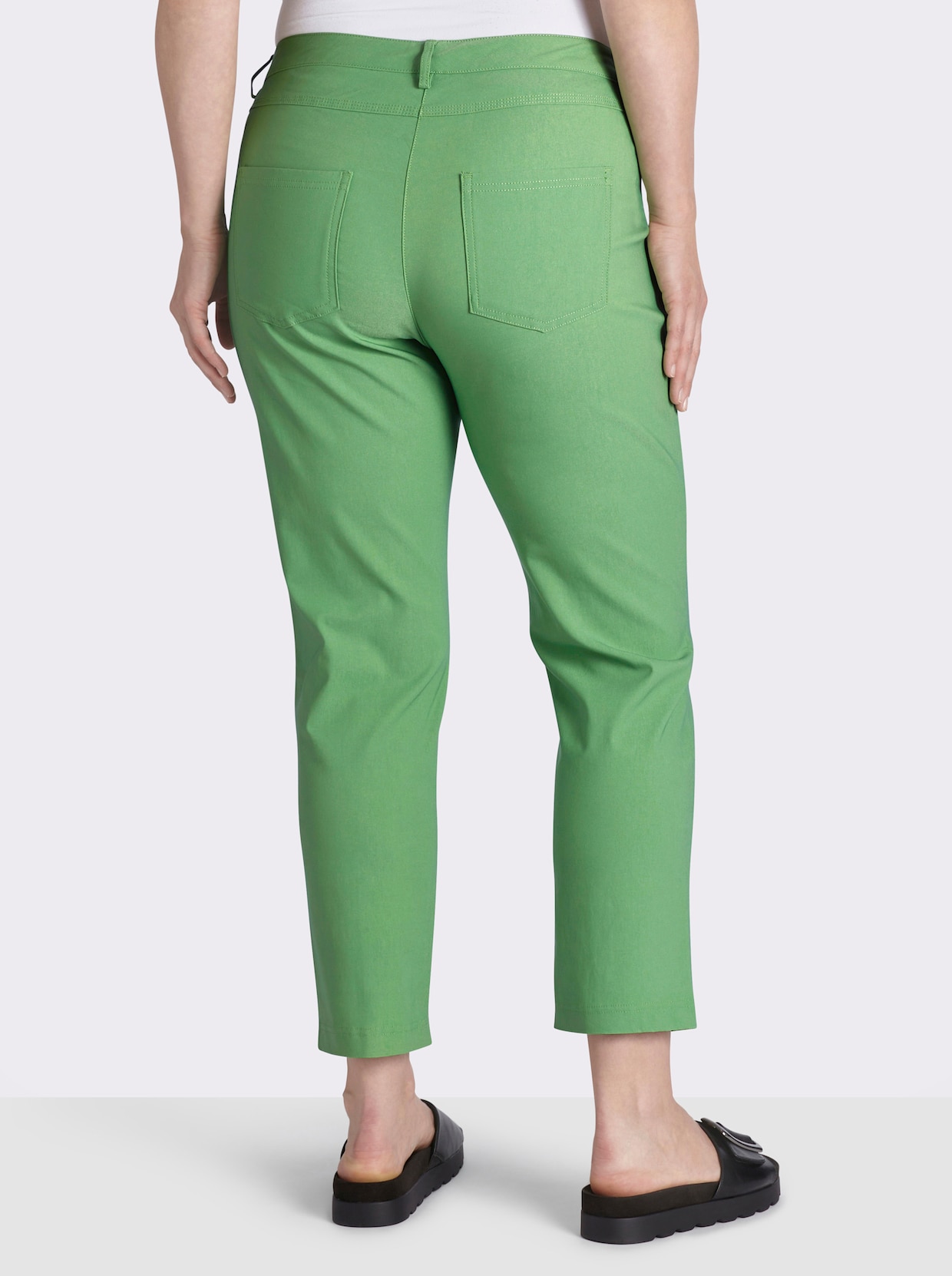 Bengalinhose mit aufgesetzten Gesäßtaschen - apfel