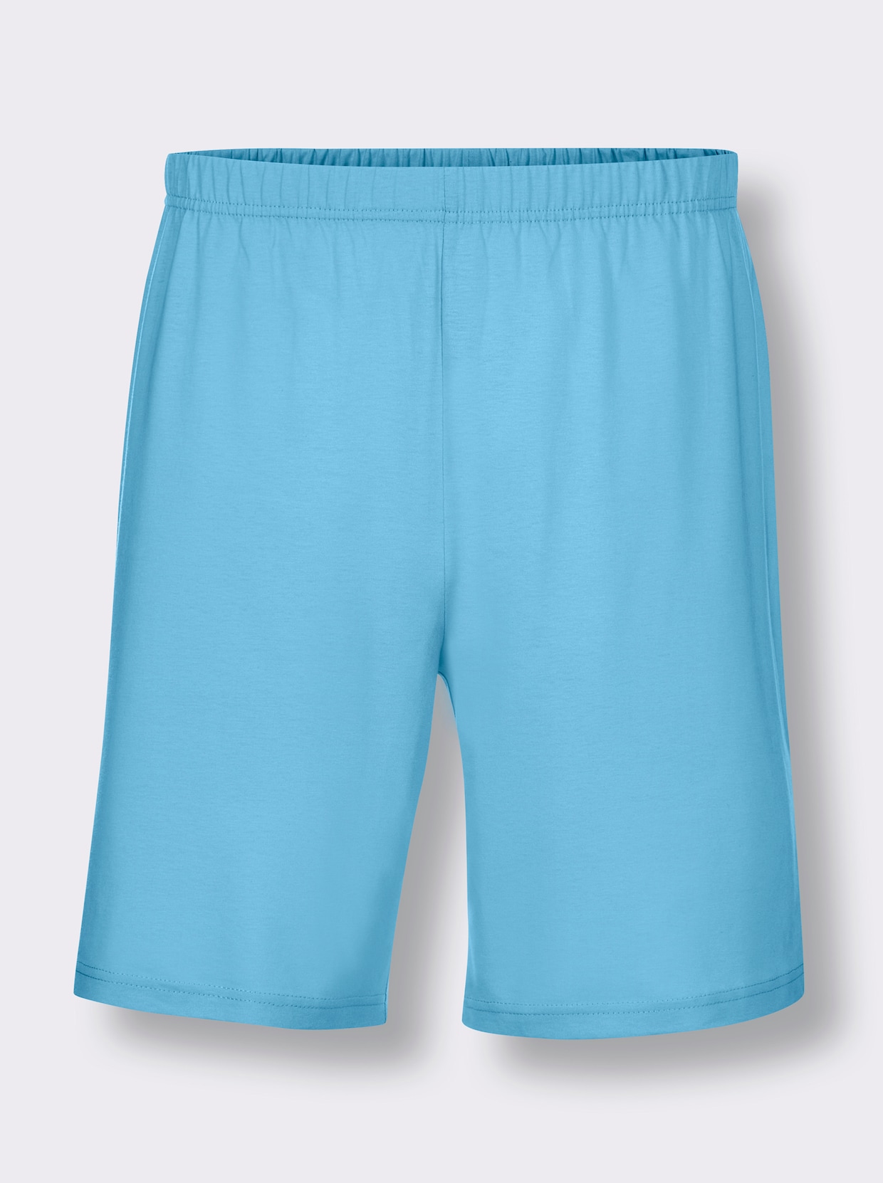 wäschepur men Shorty's - aqua bedrukt + aqua