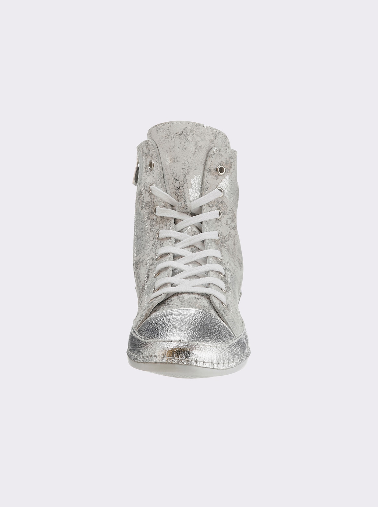 heine Sneaker - taupe/zilverkleurig