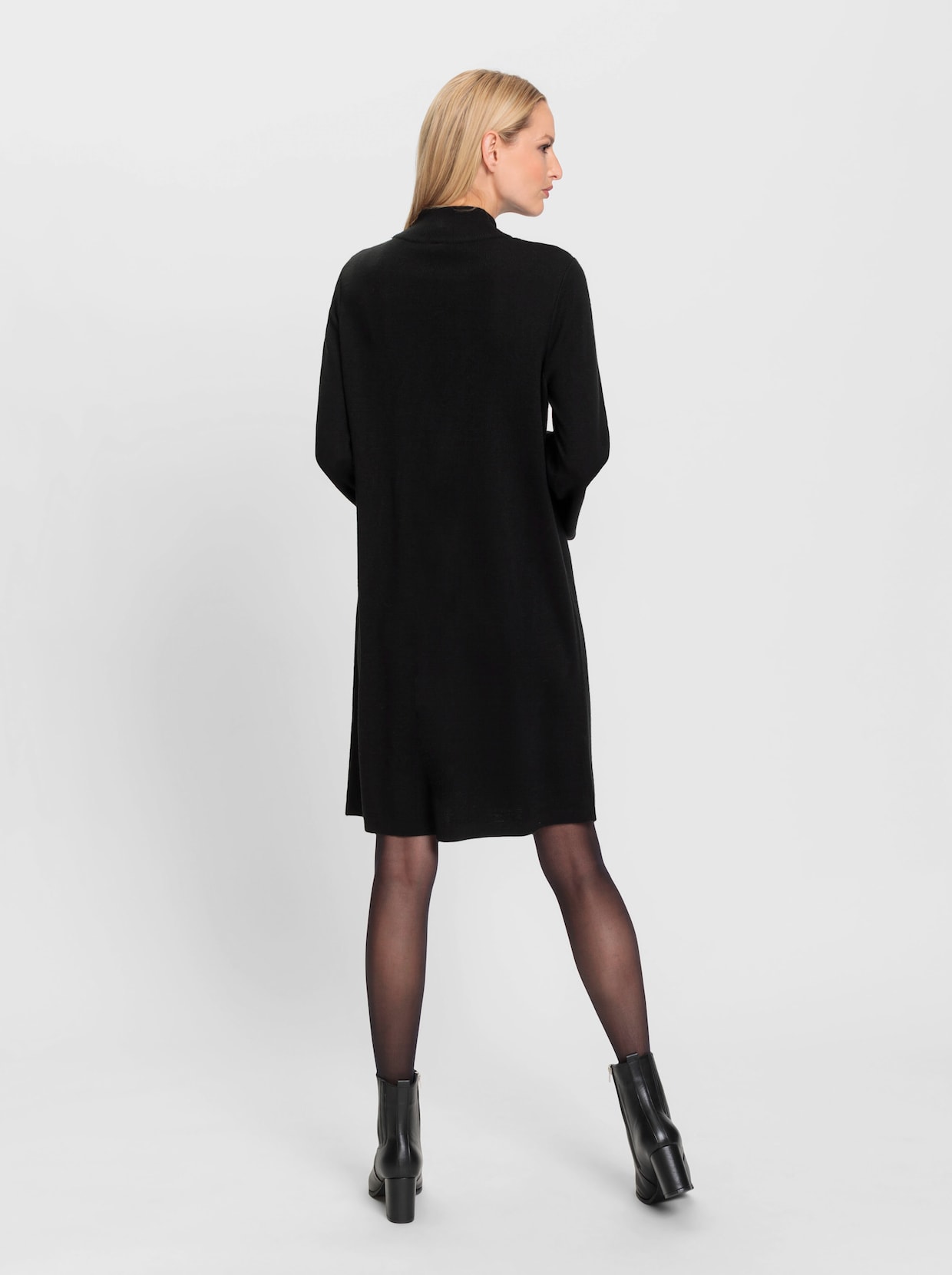 heine Robe en tricot - noir