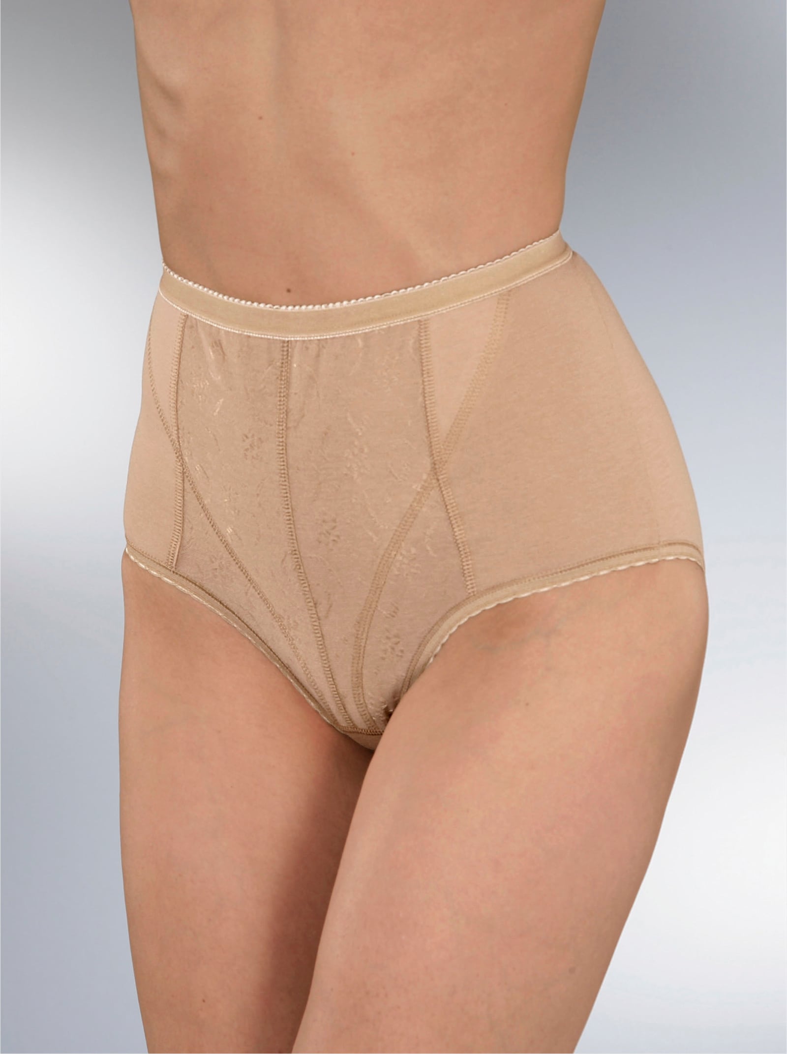 wäschepur Corrigerende slip met verstevigde pat voor - camel