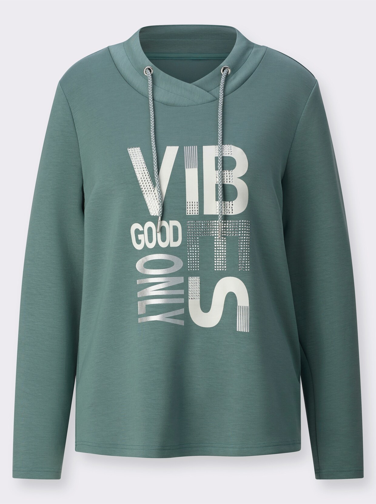 Shirt met lange mouwen - jade