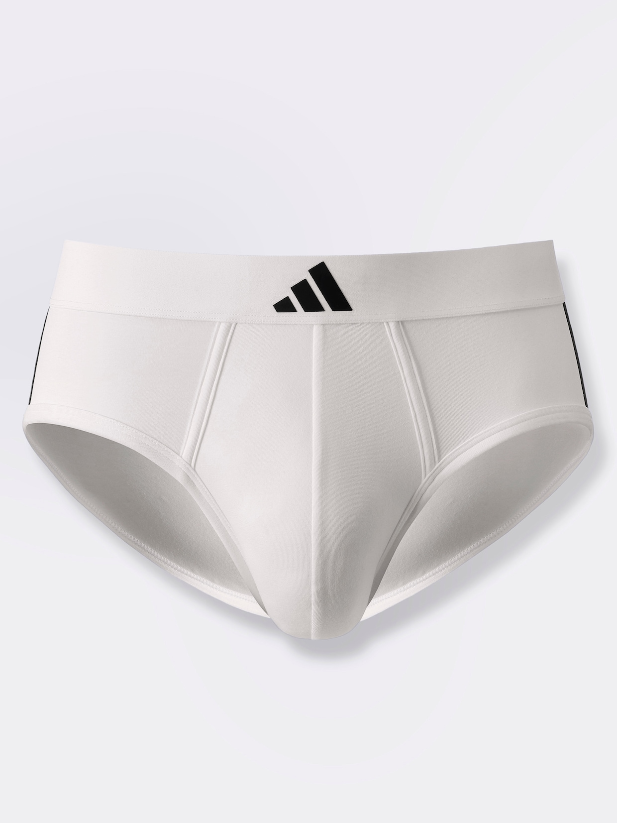 Adidas Slip - weiß + schwarz