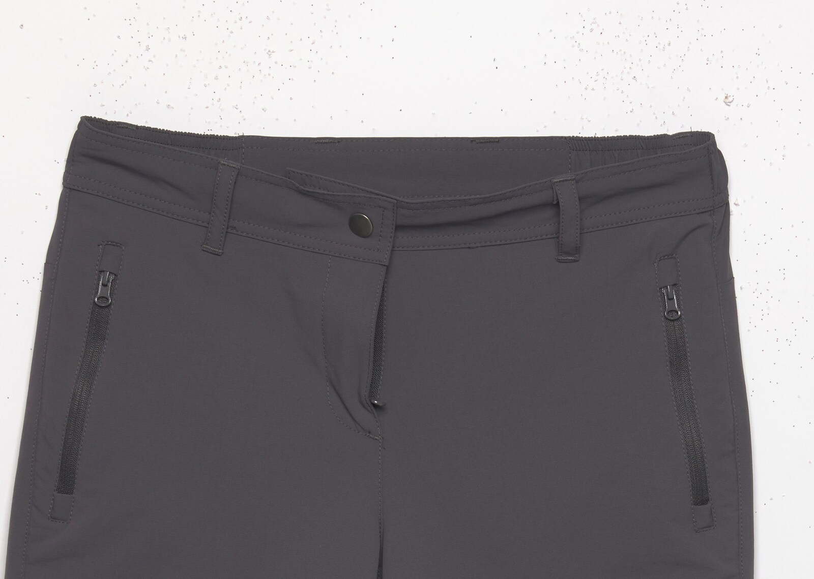 Polarino Trekkingshorts - anthrazit (trekkingshorts aus beständigem material)