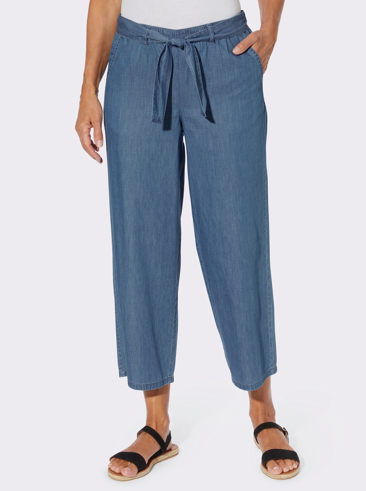 Culotte - blue-bleached