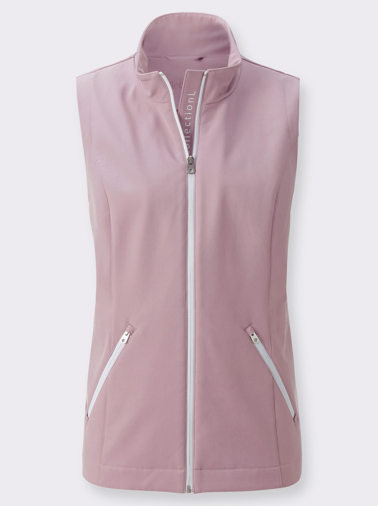 Softshell-gilet - mauve