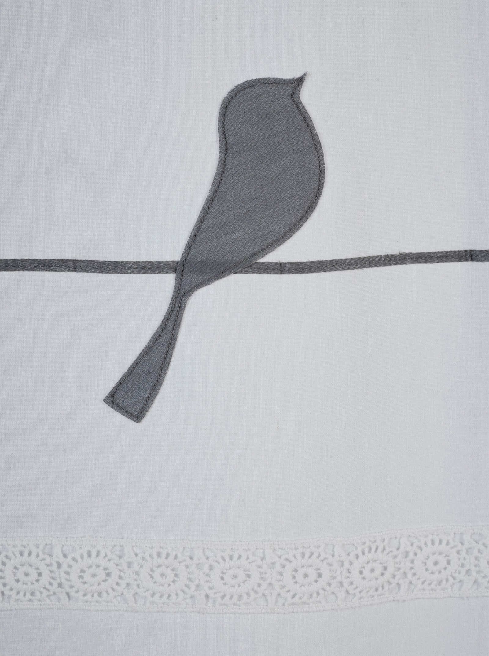 heine home Panneau - weiß-grau