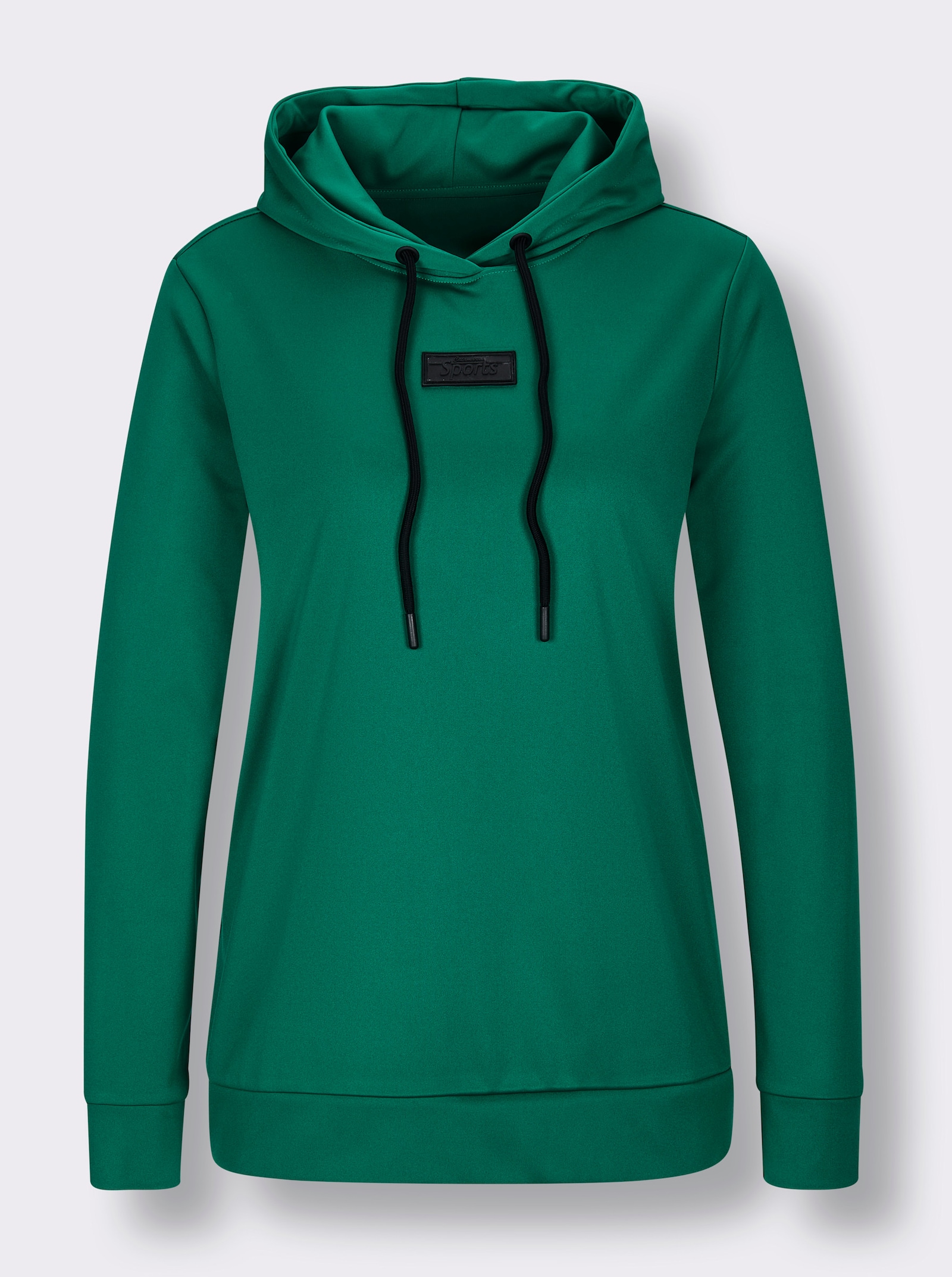 Catamaran Sports Sweatshirt met in wijdte verstelbare capuchon - groen