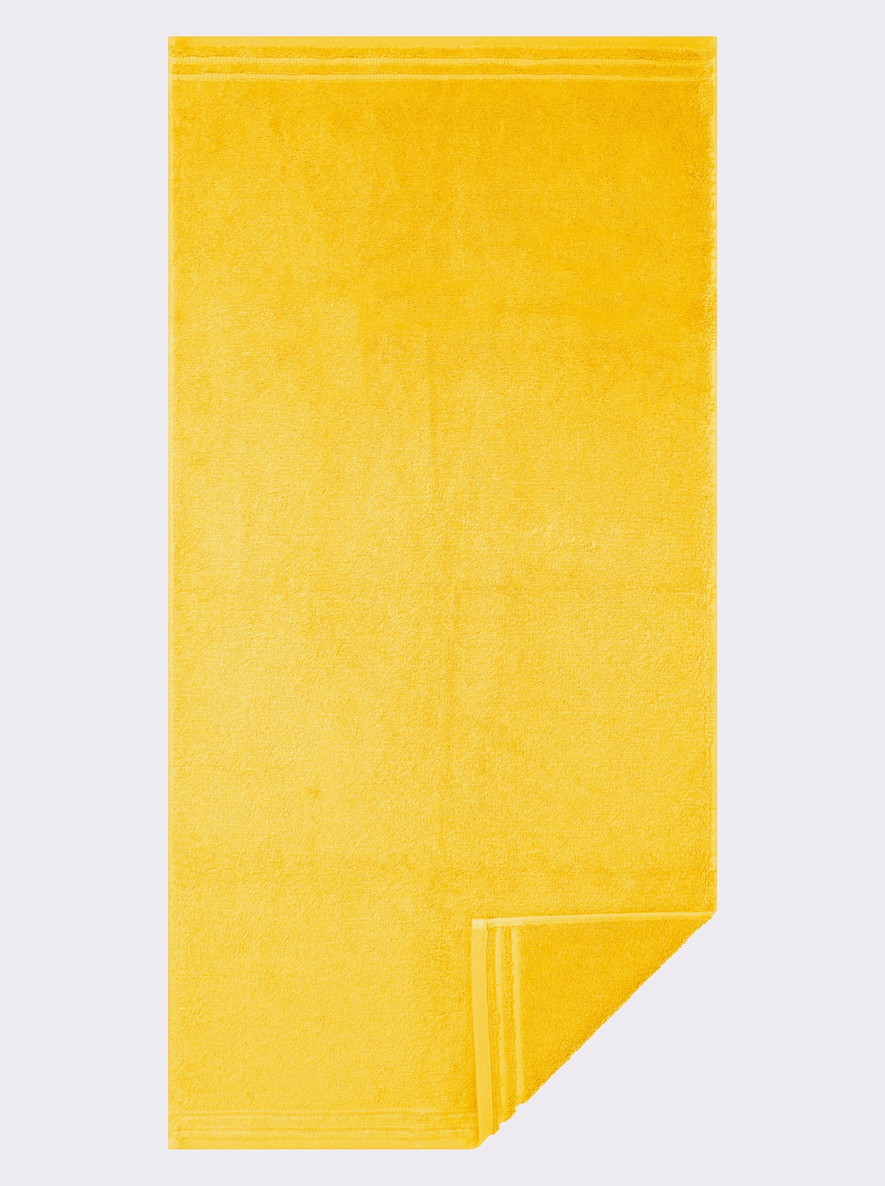 Vossen Handdoek - zonnegeel