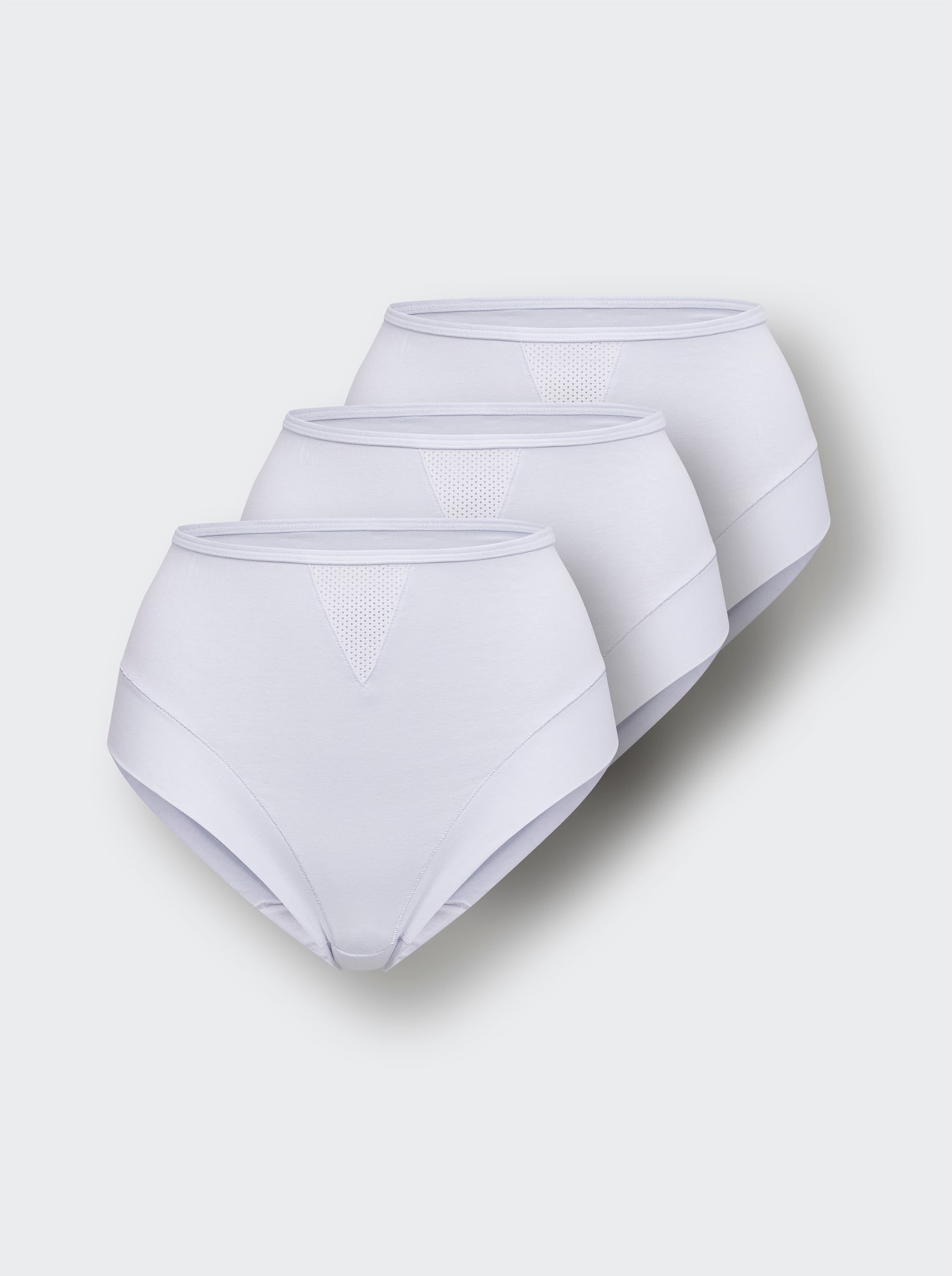 Bedrové nohavičky - biela