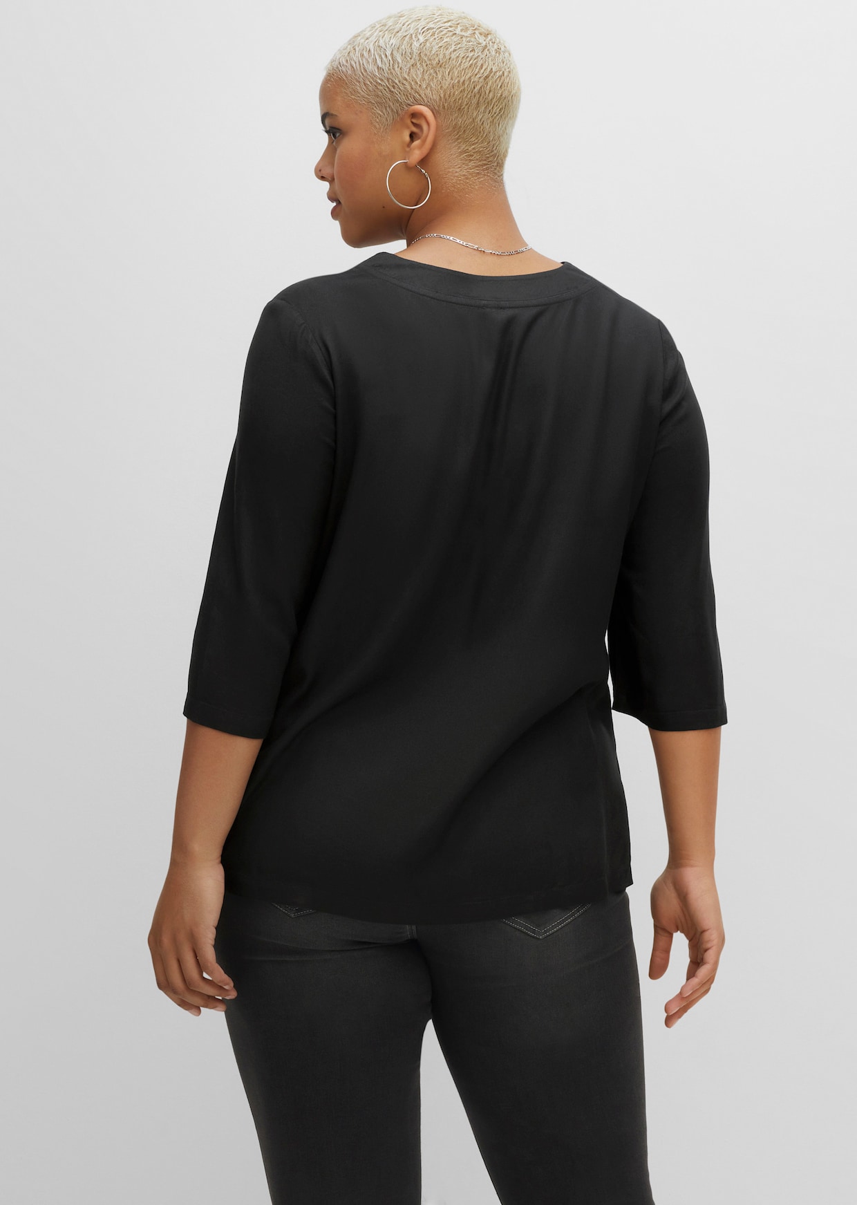 sheego Tuniek - zwart