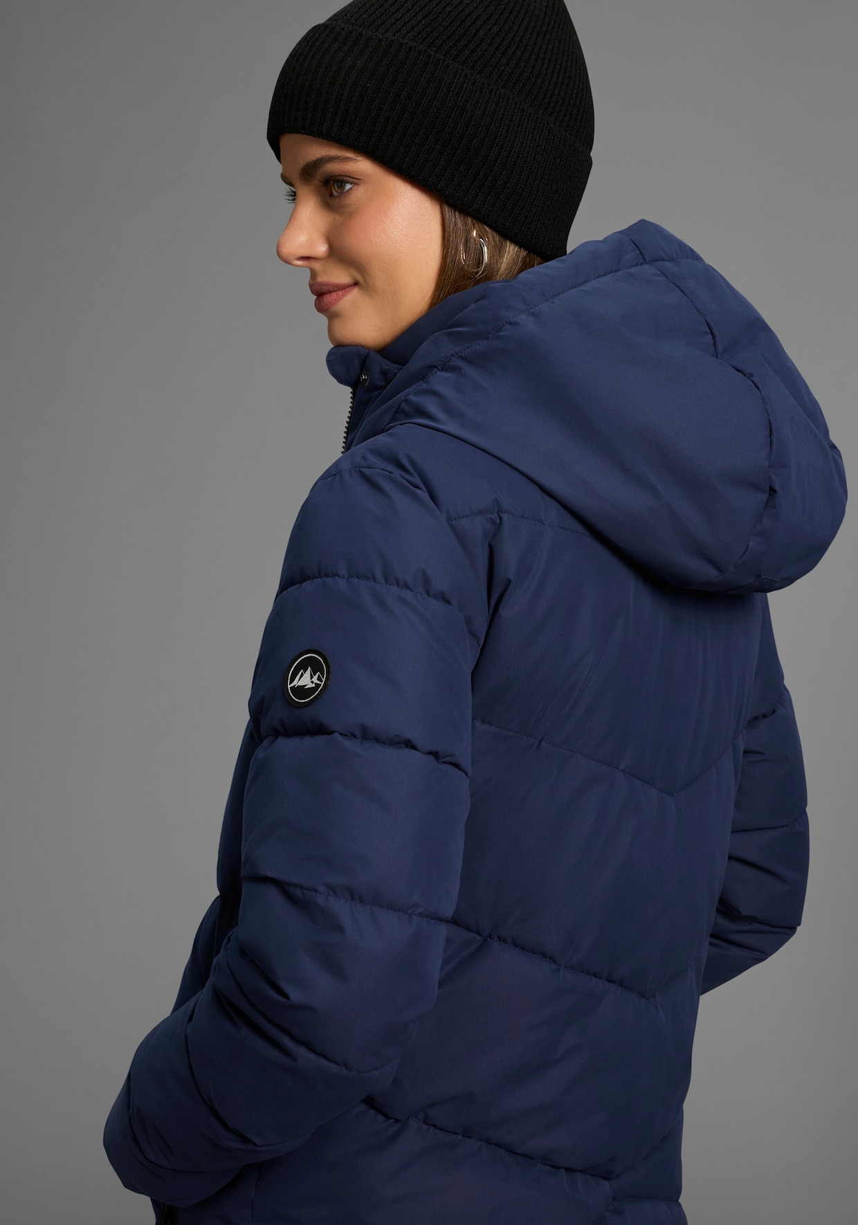 Steppmantel - marine