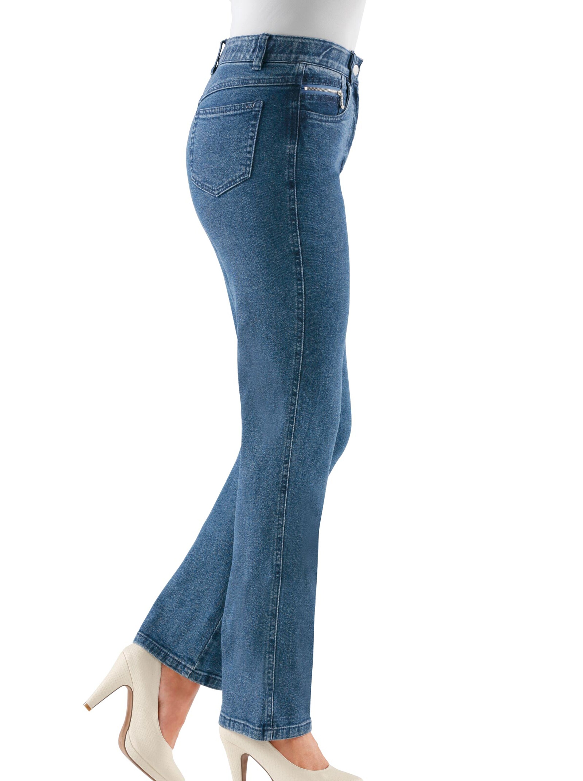 Collection L Jeans - blue-stone-washed