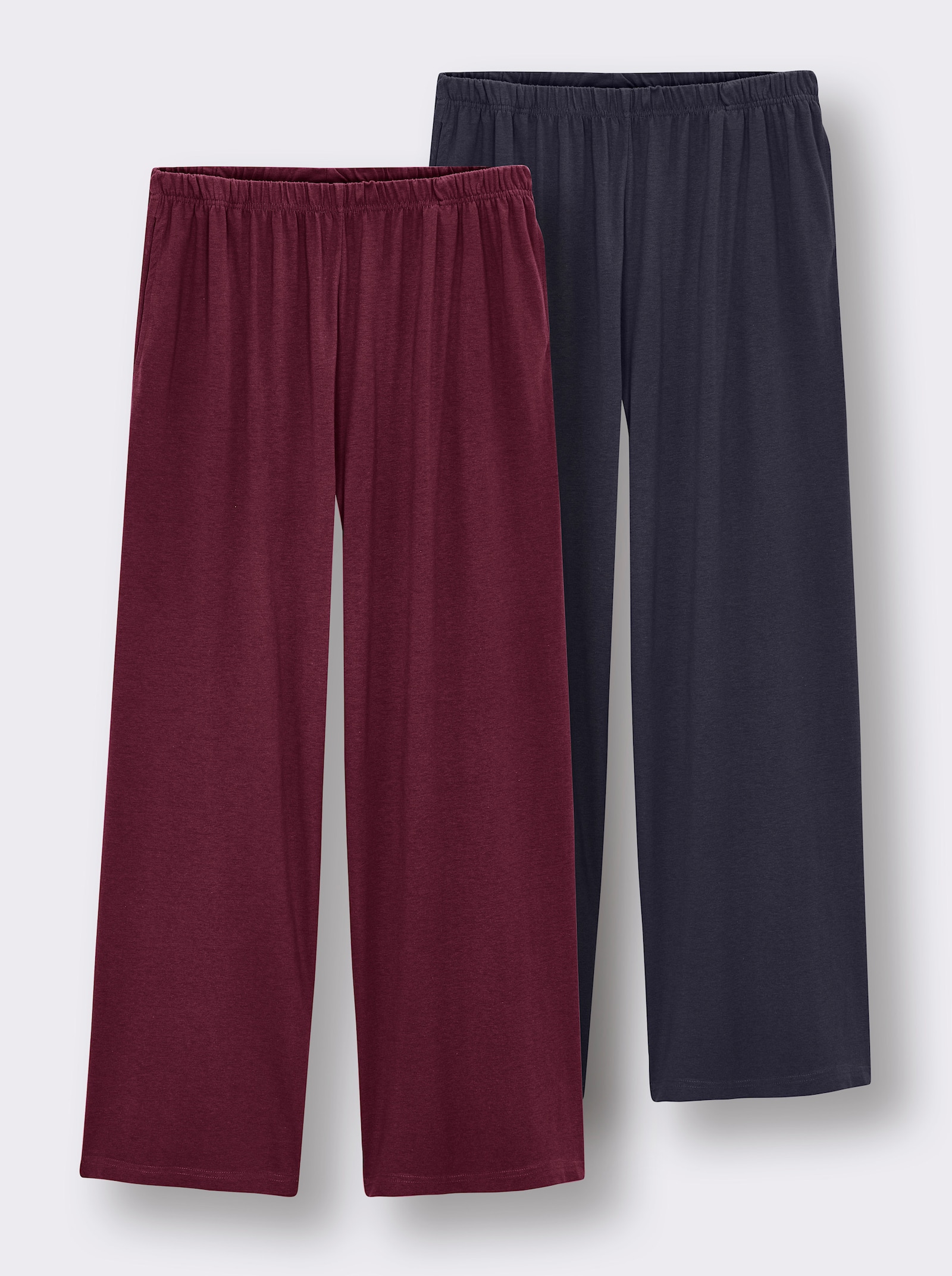 feel good Hosen - marine + bordeaux