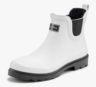 Elbsand Bottines en caoutchouc - blanc cassé