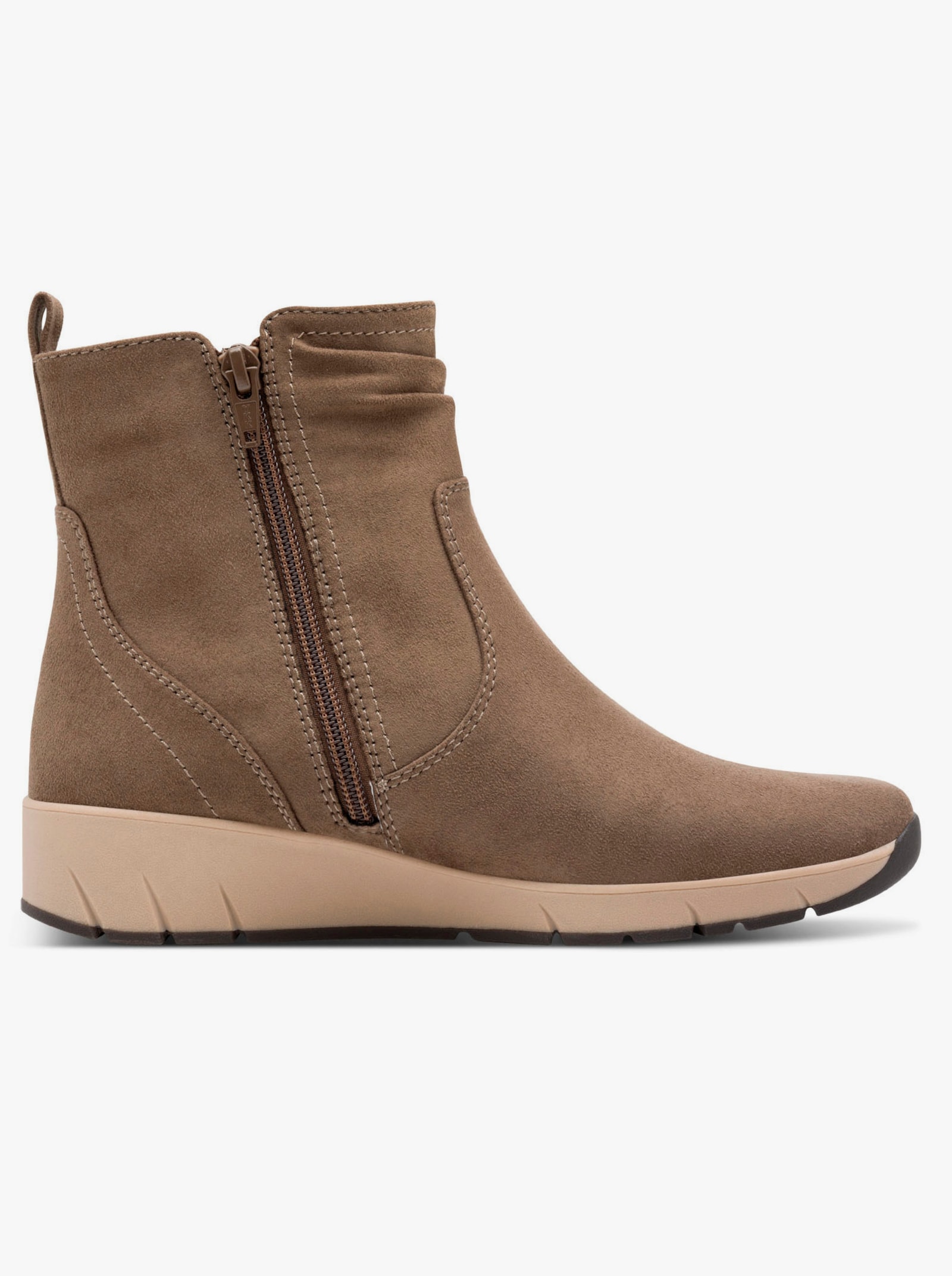 Jana Stiefelette mit Tex-Ausrüstung - taupe