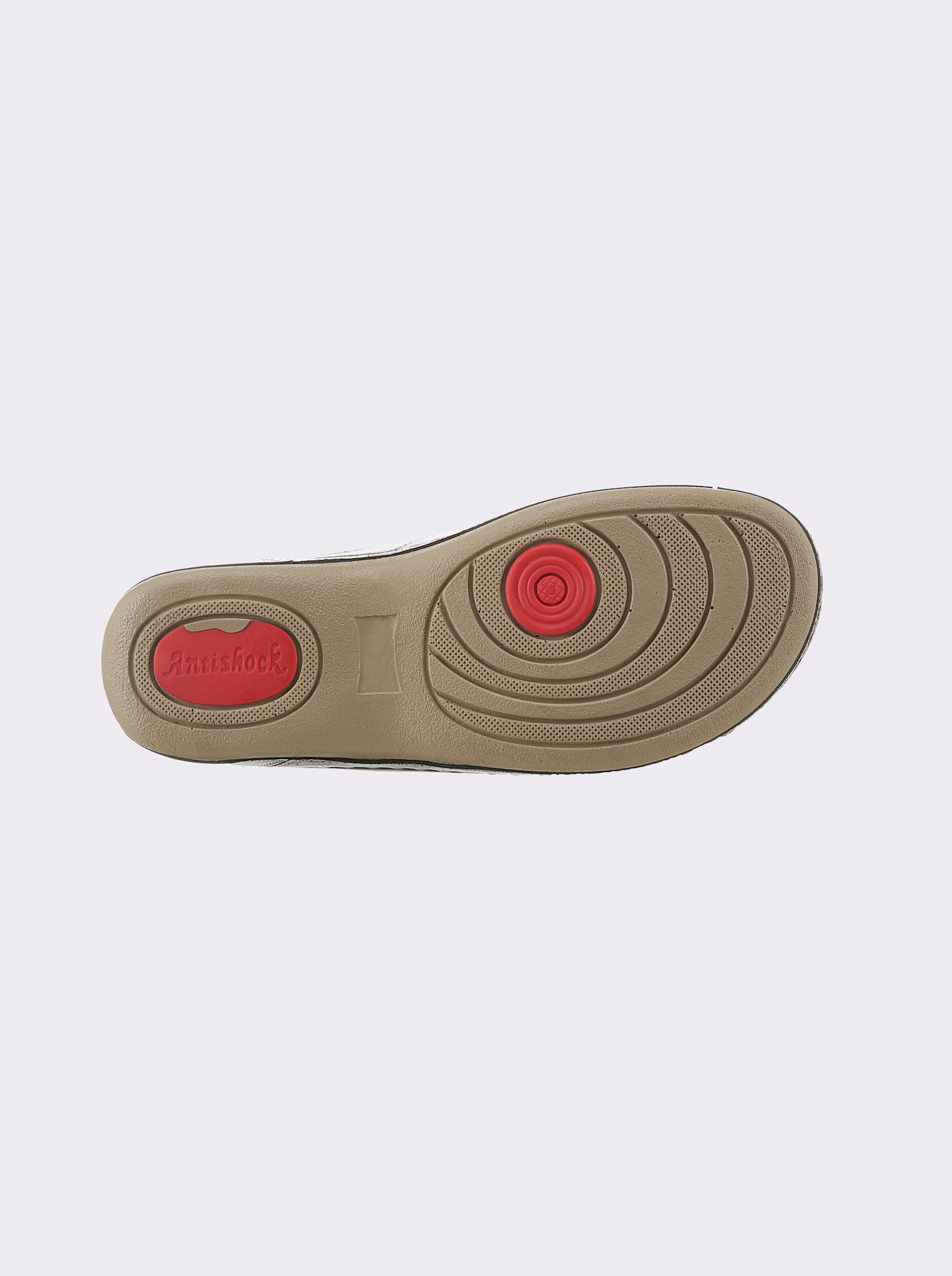 airsoft comfort+ Pantolette mit Antishock-System - marine-metallicfarben