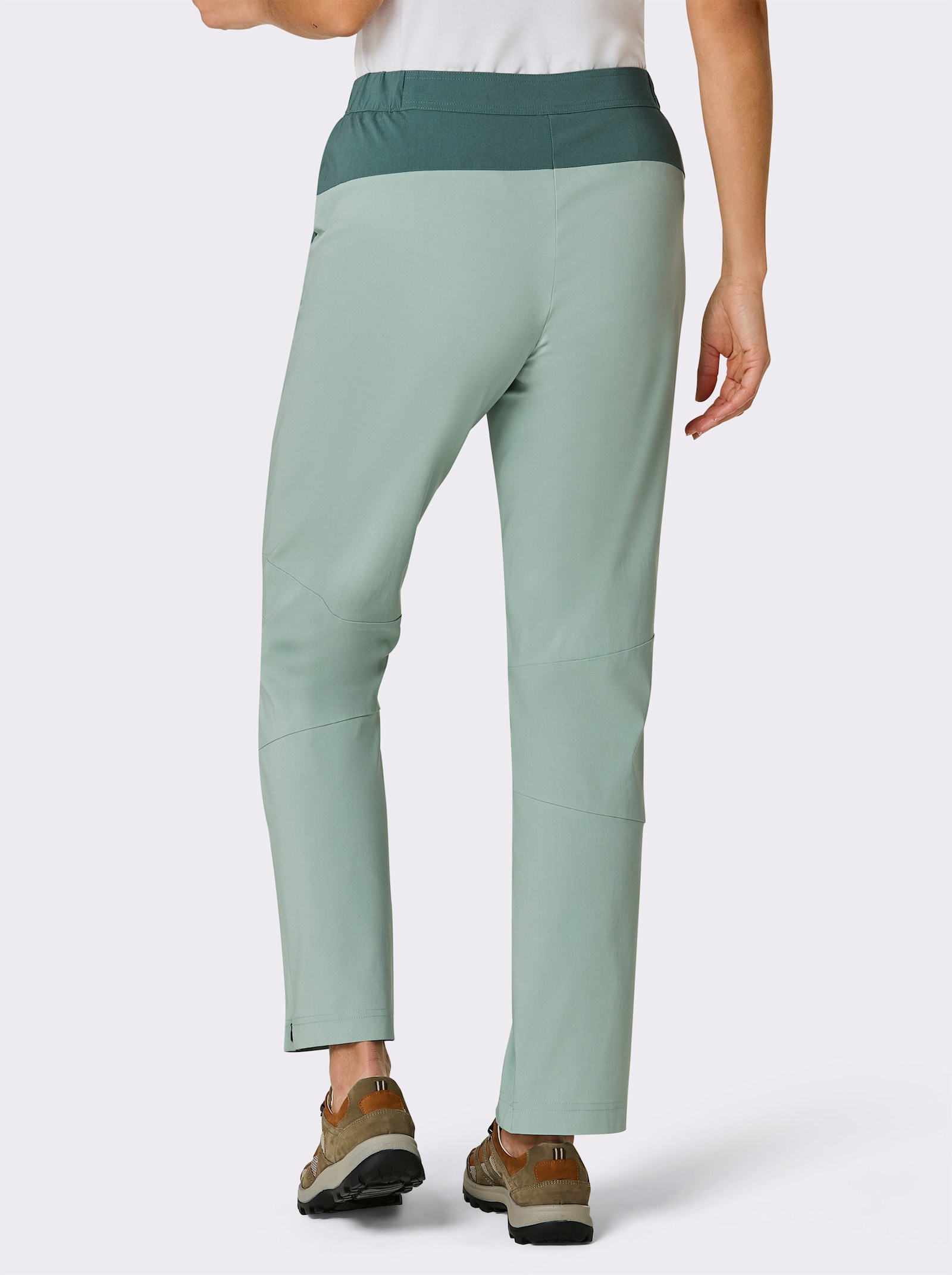 Catamaran Sports Outdoorhose mit Reißverschluss am Saum - jade