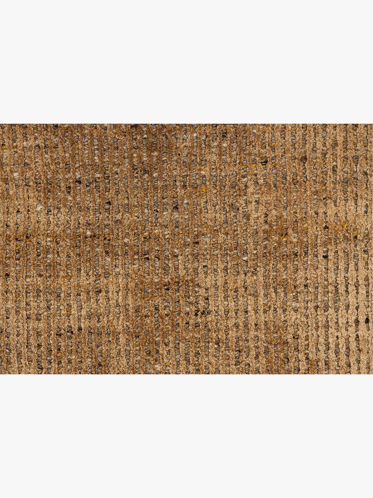 Theko Teppich - goldfarben
