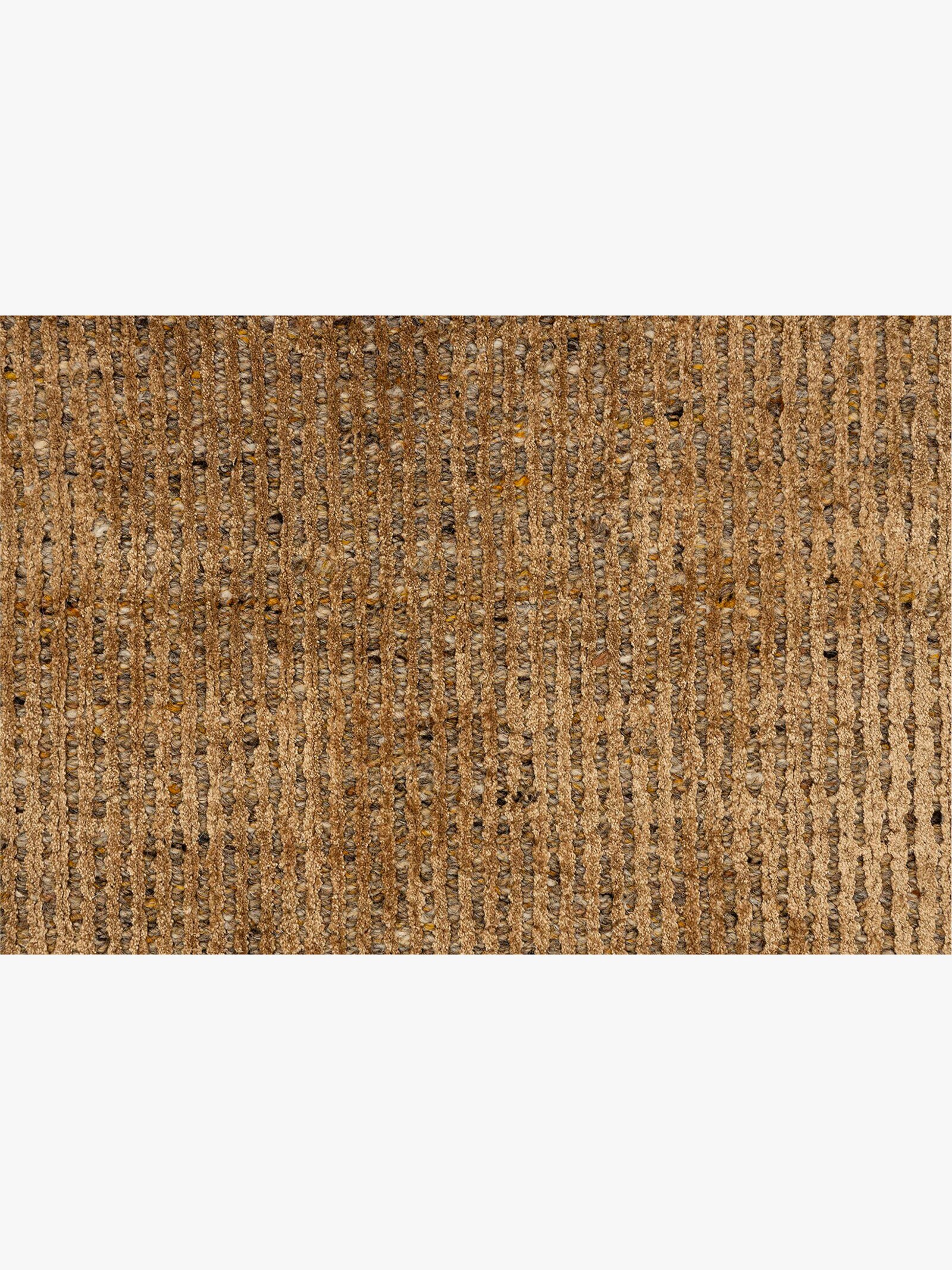 Theko Teppich - goldfarben