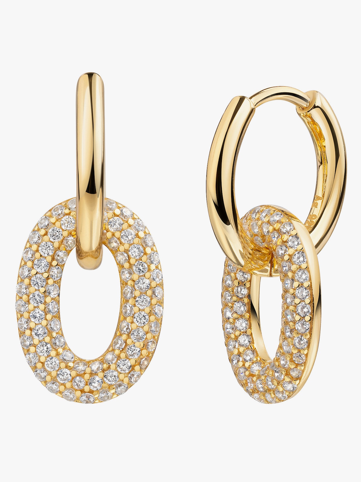 Ohrhänger - Silber vergoldet 925