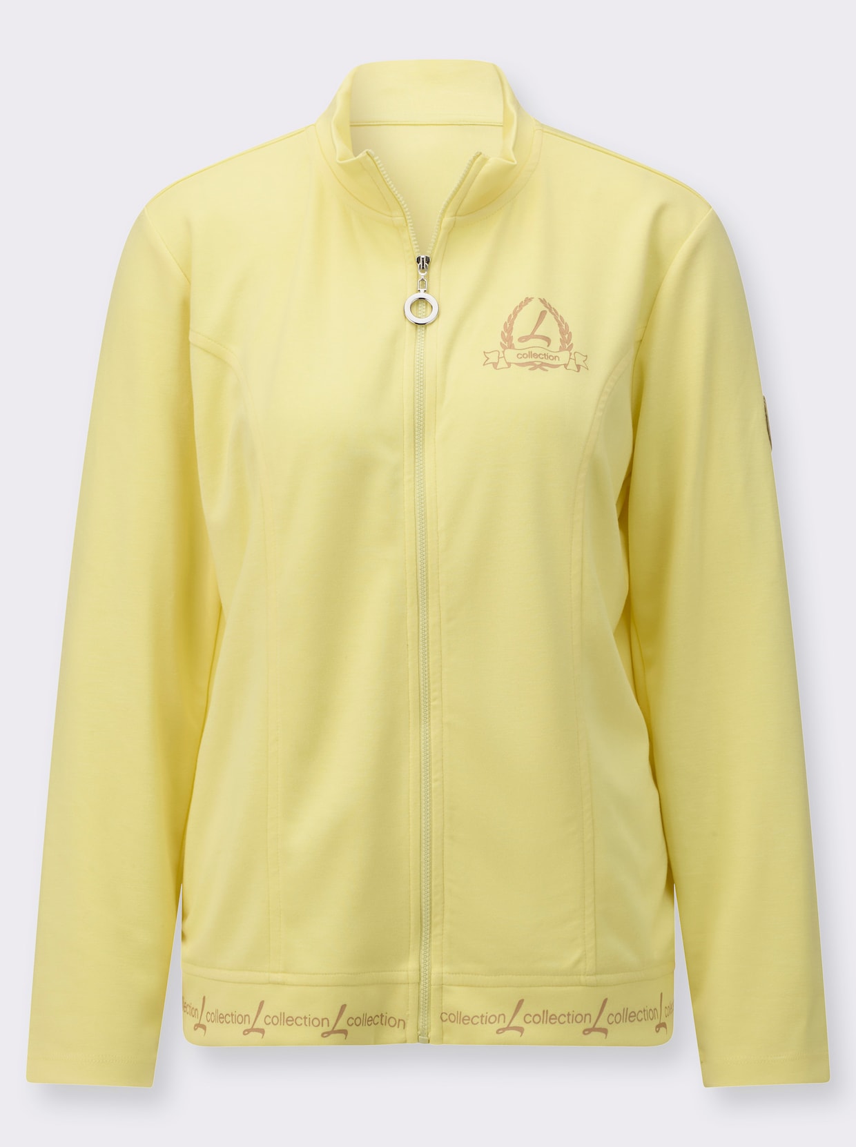 Shirtjacke - zitrone