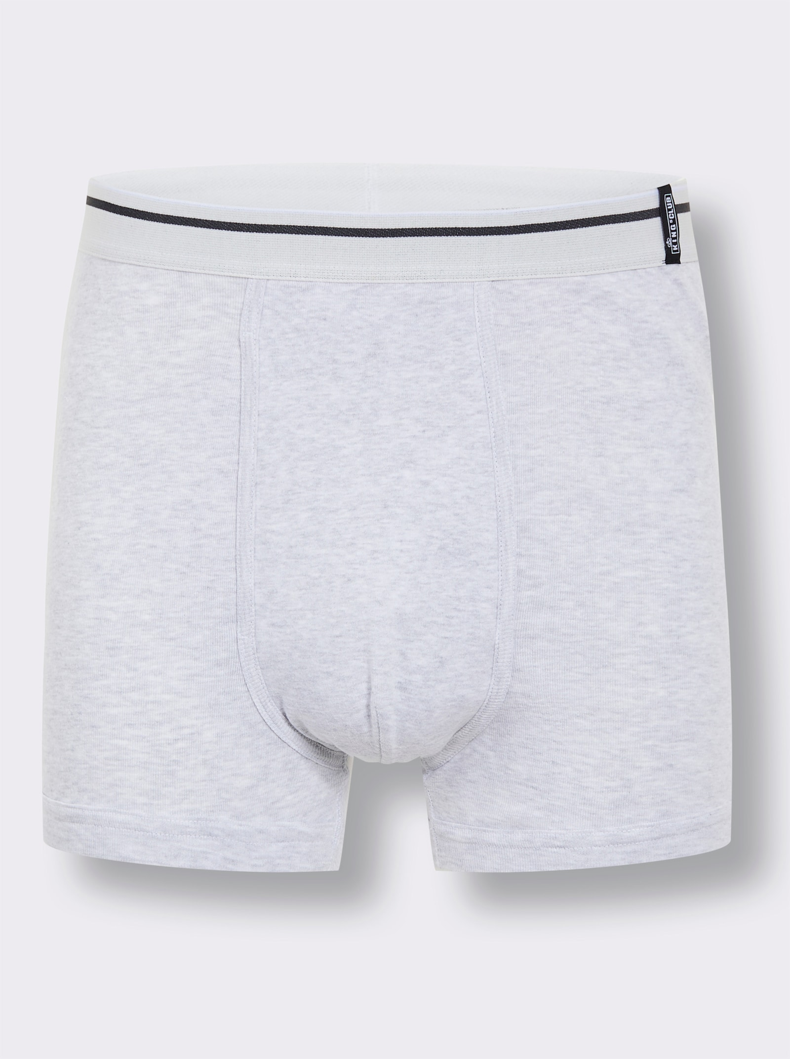 KINGsCLUB Hose kurz - 2x hellgrau-melange