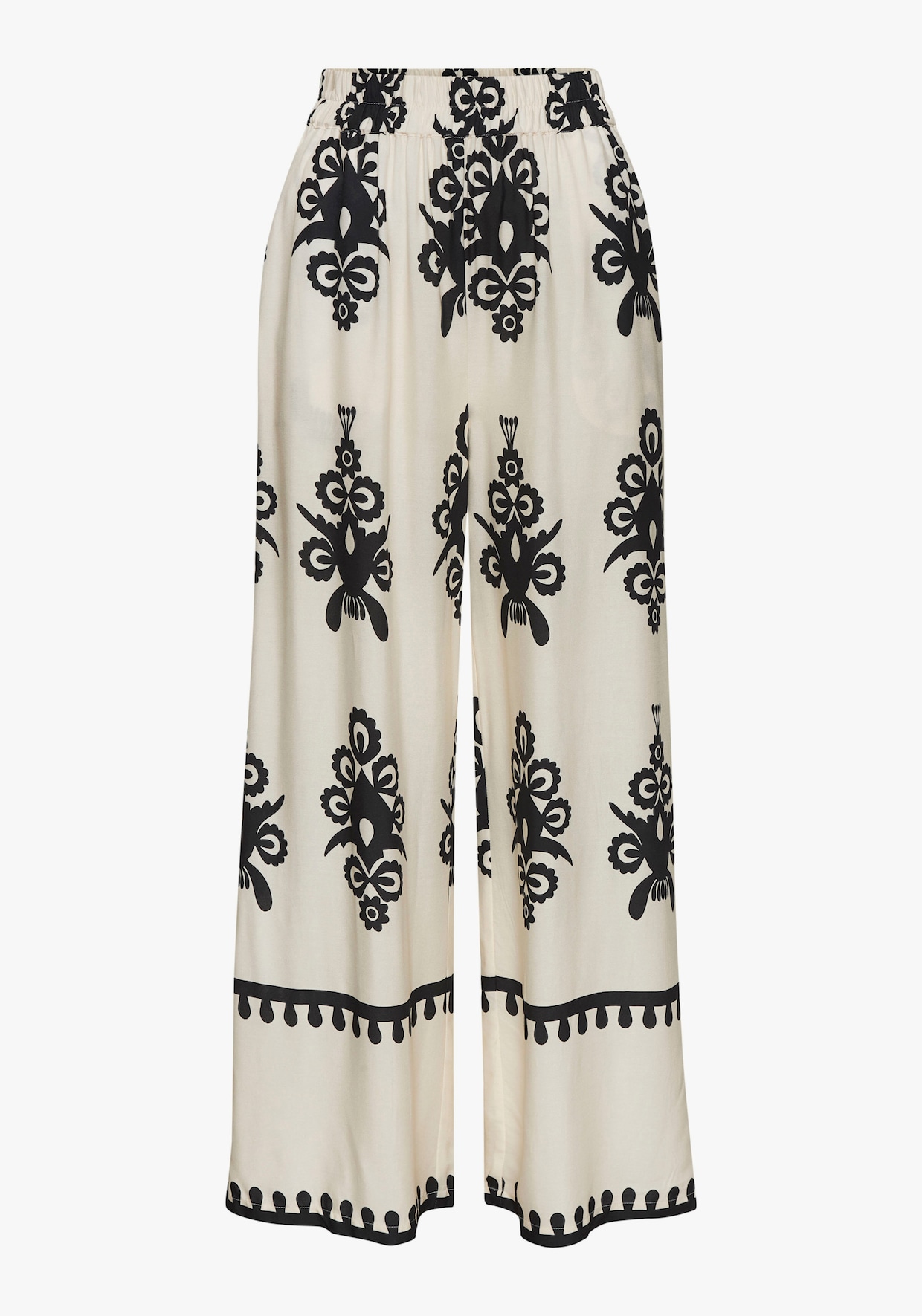 LASCANA Pantalon - sable-noir imprimé