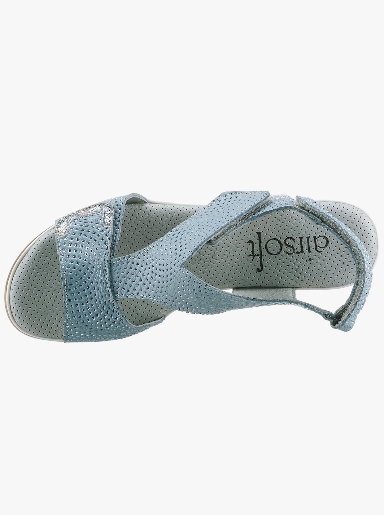 airsoft modern+ Sandalette - hellblau