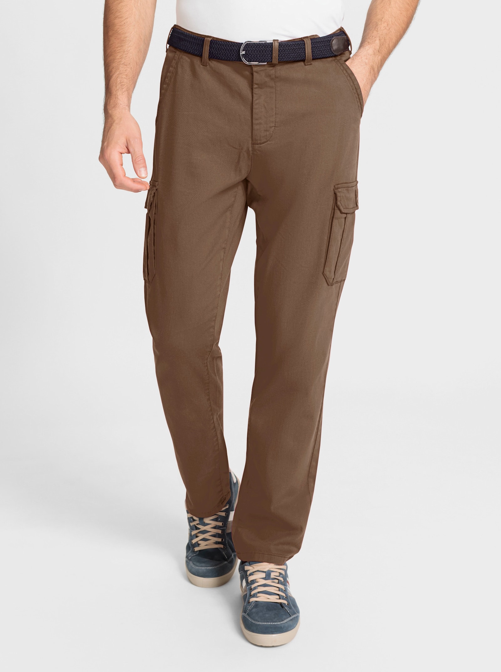 Catamaran Cargohose in Stretch-Qualität - braun