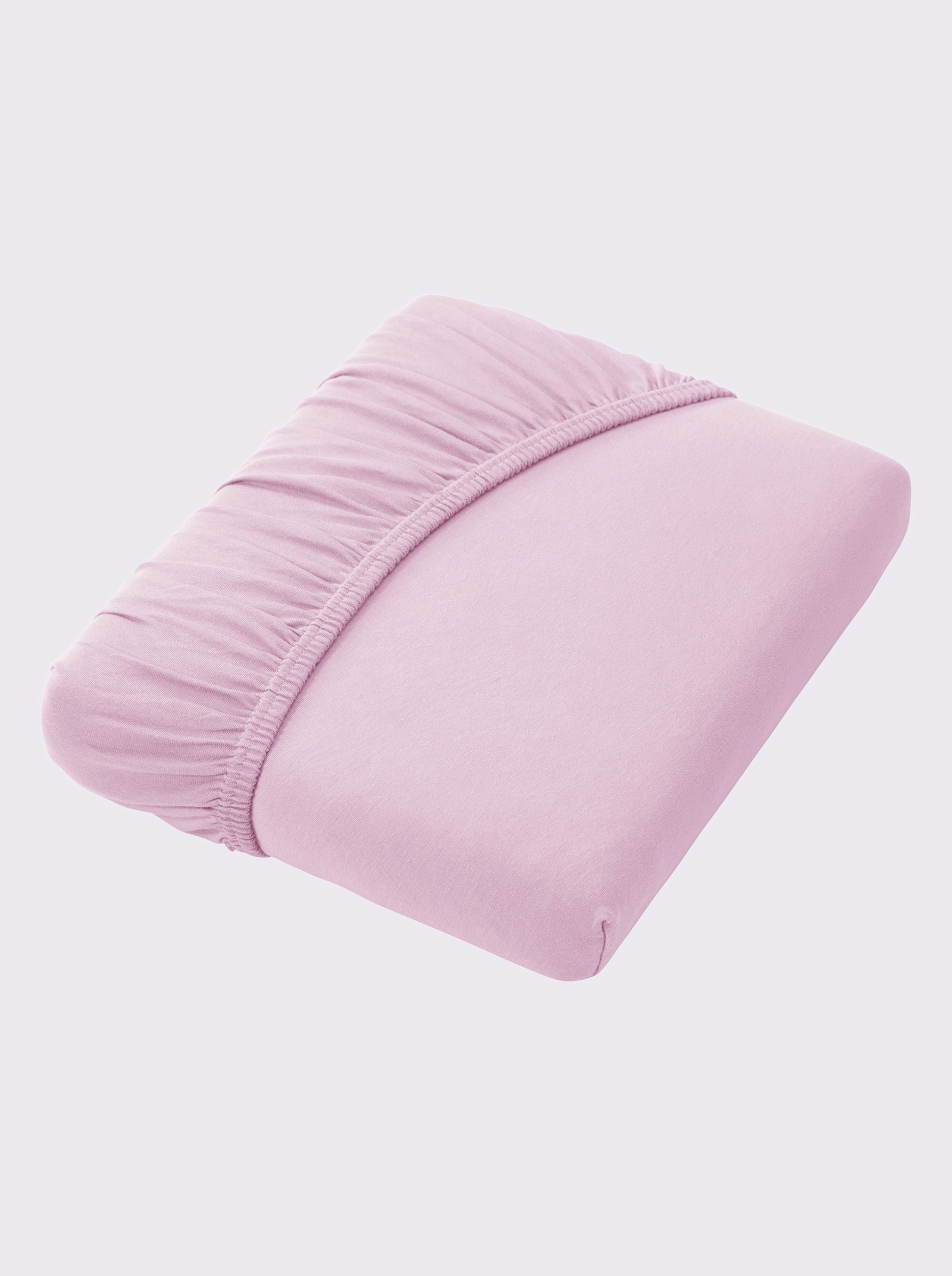 wäschepur Spannbetttuch - violett