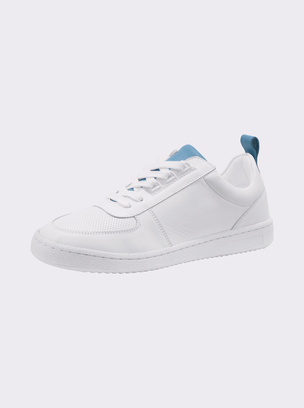 heine Sneaker - wit/blauw