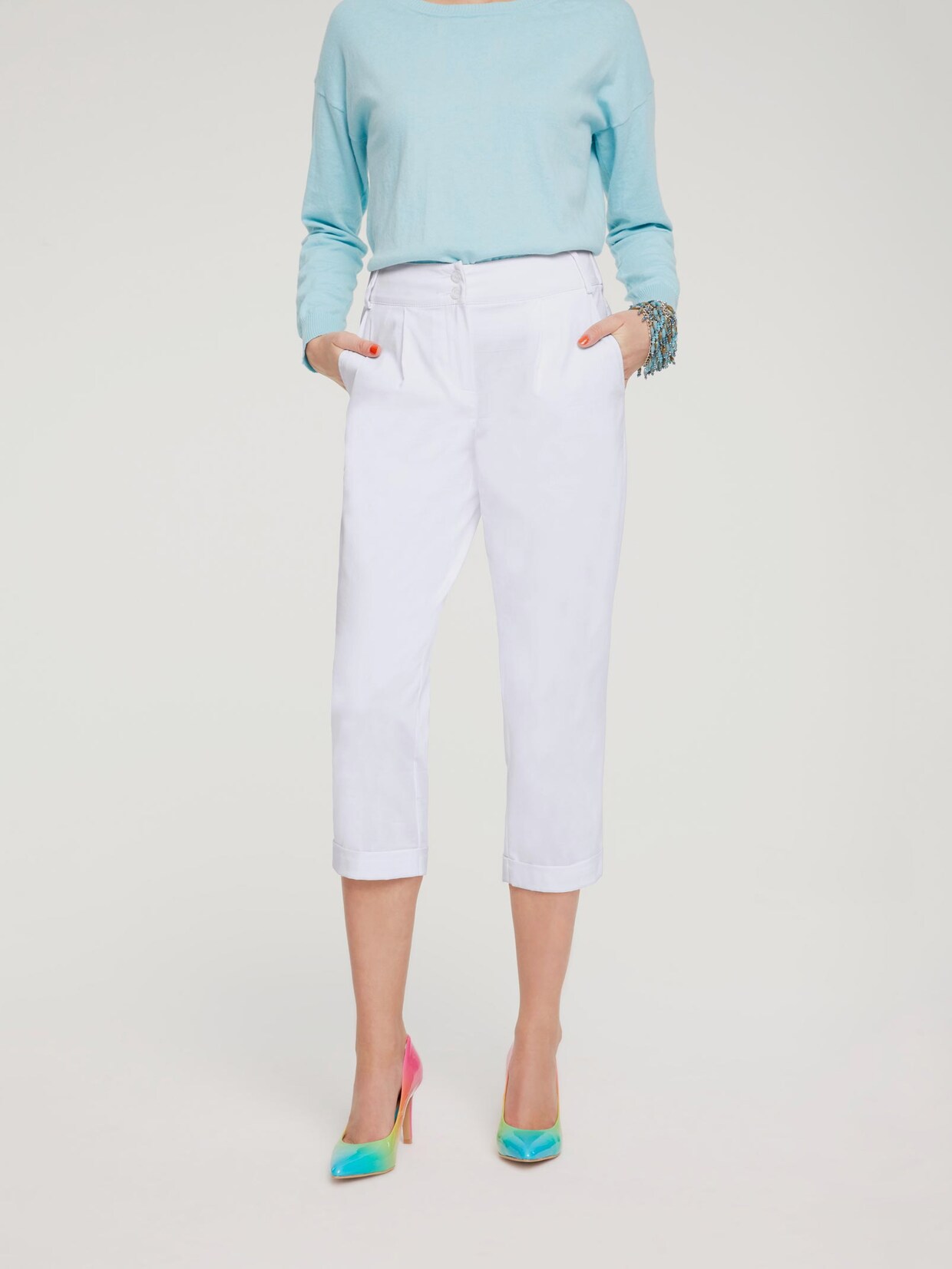 Rick Cardona Hose - offwhite