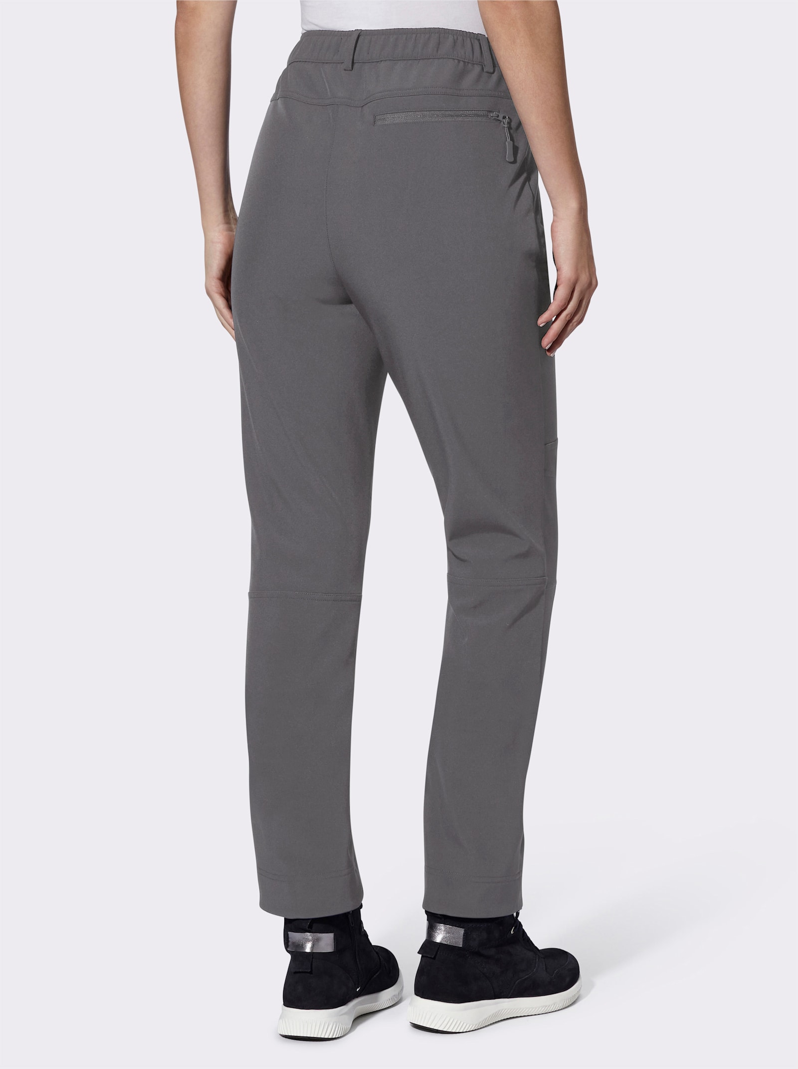 Softshellhose mit Fleece-Innenseite - anthrazit