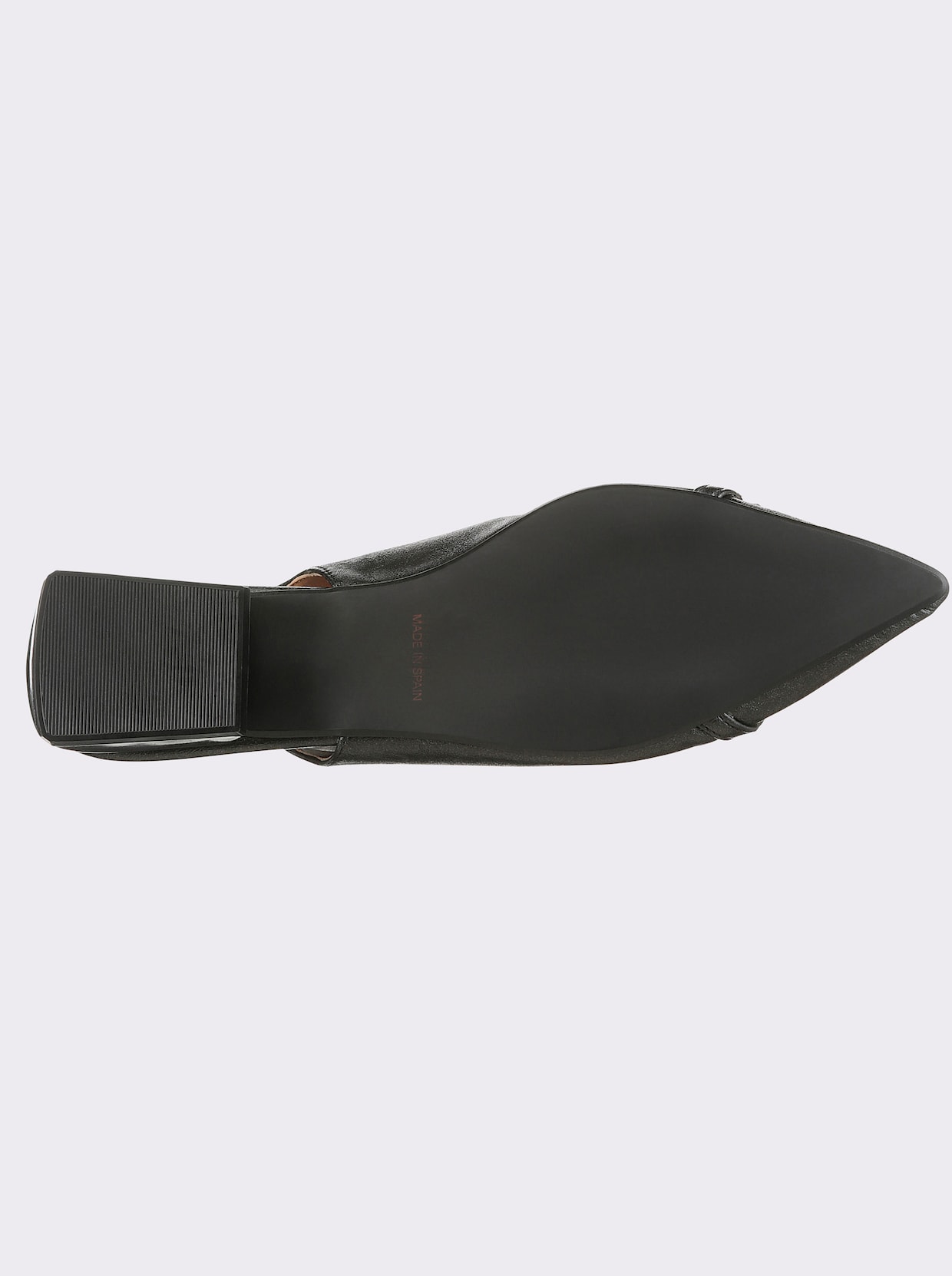 heine Slingballerina - schwarz-metallic