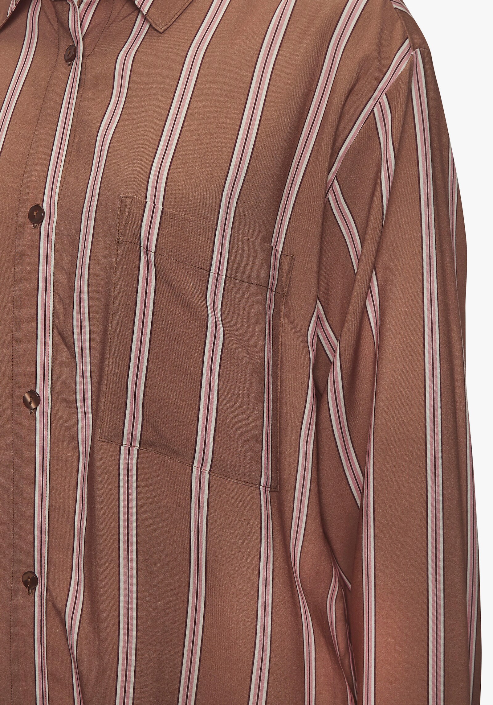 LASCANA Nachthemd - bruin gestreept