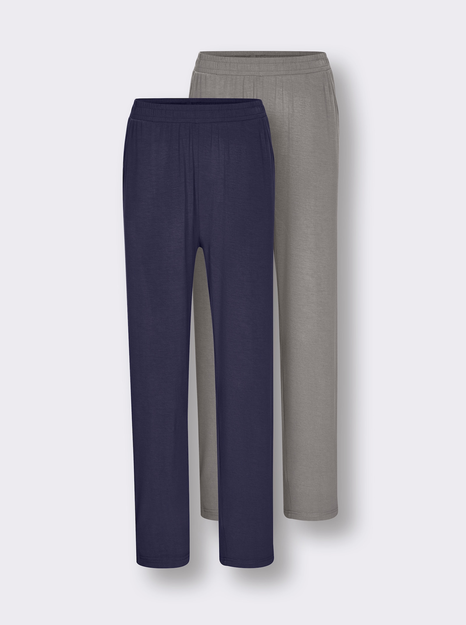 feel good Pantalons - marine + anthracite