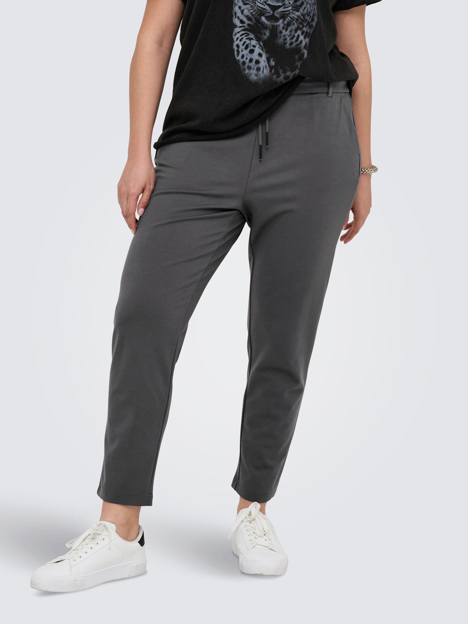 ONLY CARMAKOMA Jogger Pants - magnet